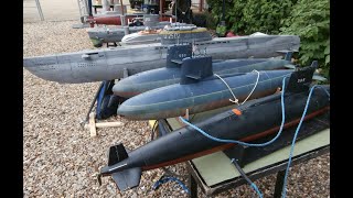 RC Submarine Day 2021 | Grantham Model Boat Club. UK