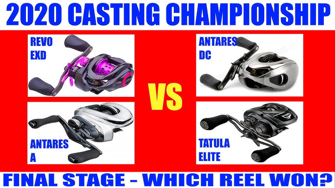 2020 CASTING OLYMPICS!!! 6 REELS, 6 DIFFERENT BRAKING SYSTEMS, 1