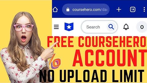 FREE COURSEHERO ACCOUNT