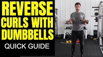 How to Do Reverse Curls With Dumbbells - Great Exercise for Building Bigger Forearms