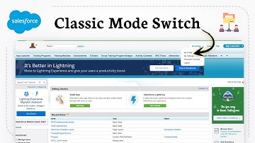 Overschakelen naar Salesforce Classic (modus wisselen)