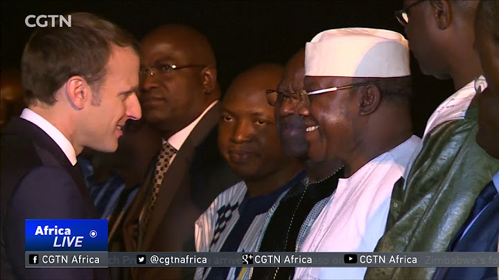 French President Macron arrives in Burkina Faso for regional visit