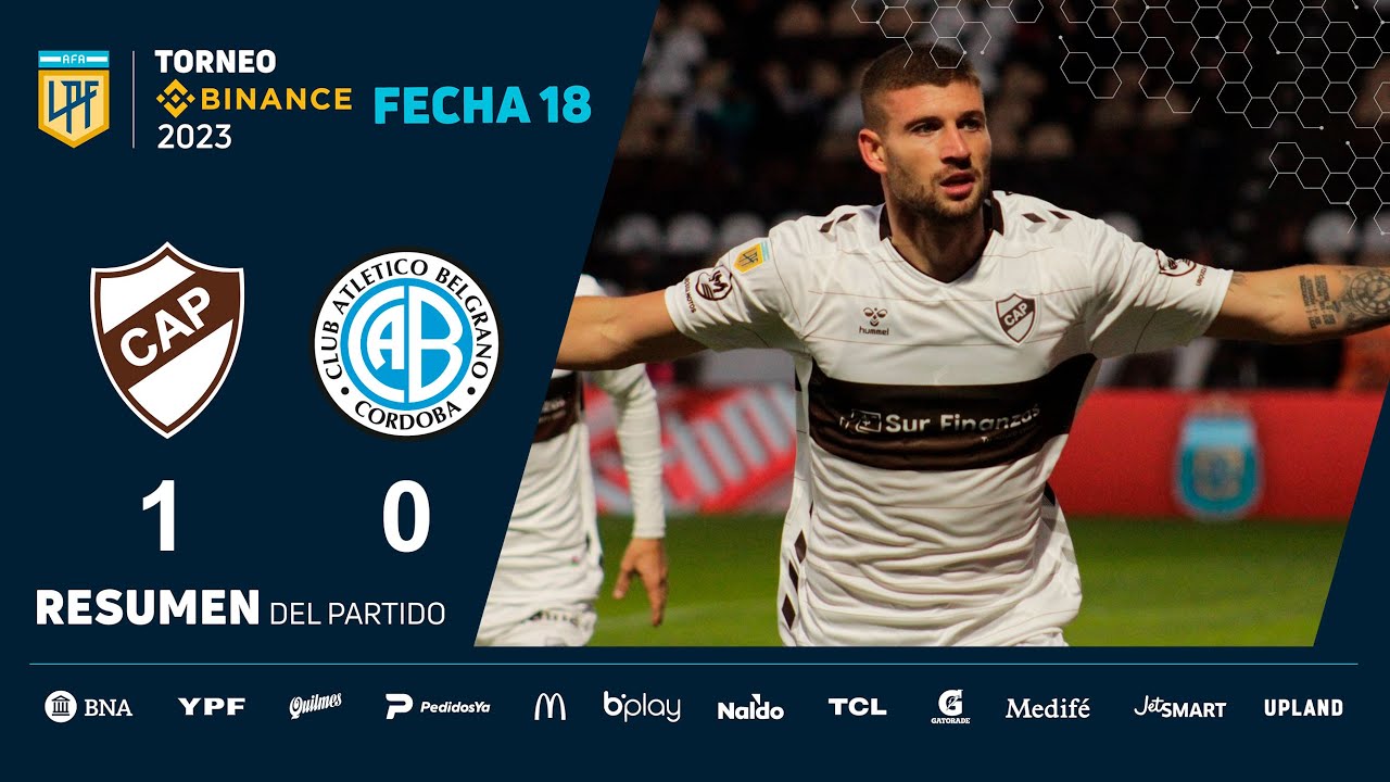 CLUB ATLETICO PLATENSE VS BELGRANO FULL HIGHLIGHTS 