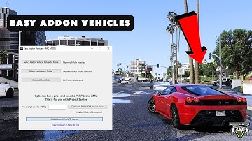 Easily Install Addon Vehicles GTA5 Mod/Tool