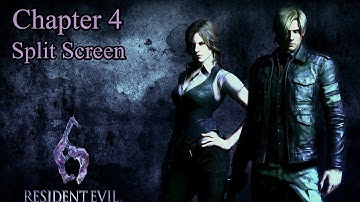 Resident Evil 6 Full Walkthrough [Chapter 4] [Leon & Helena] [Split Screen] with @Kyushadow