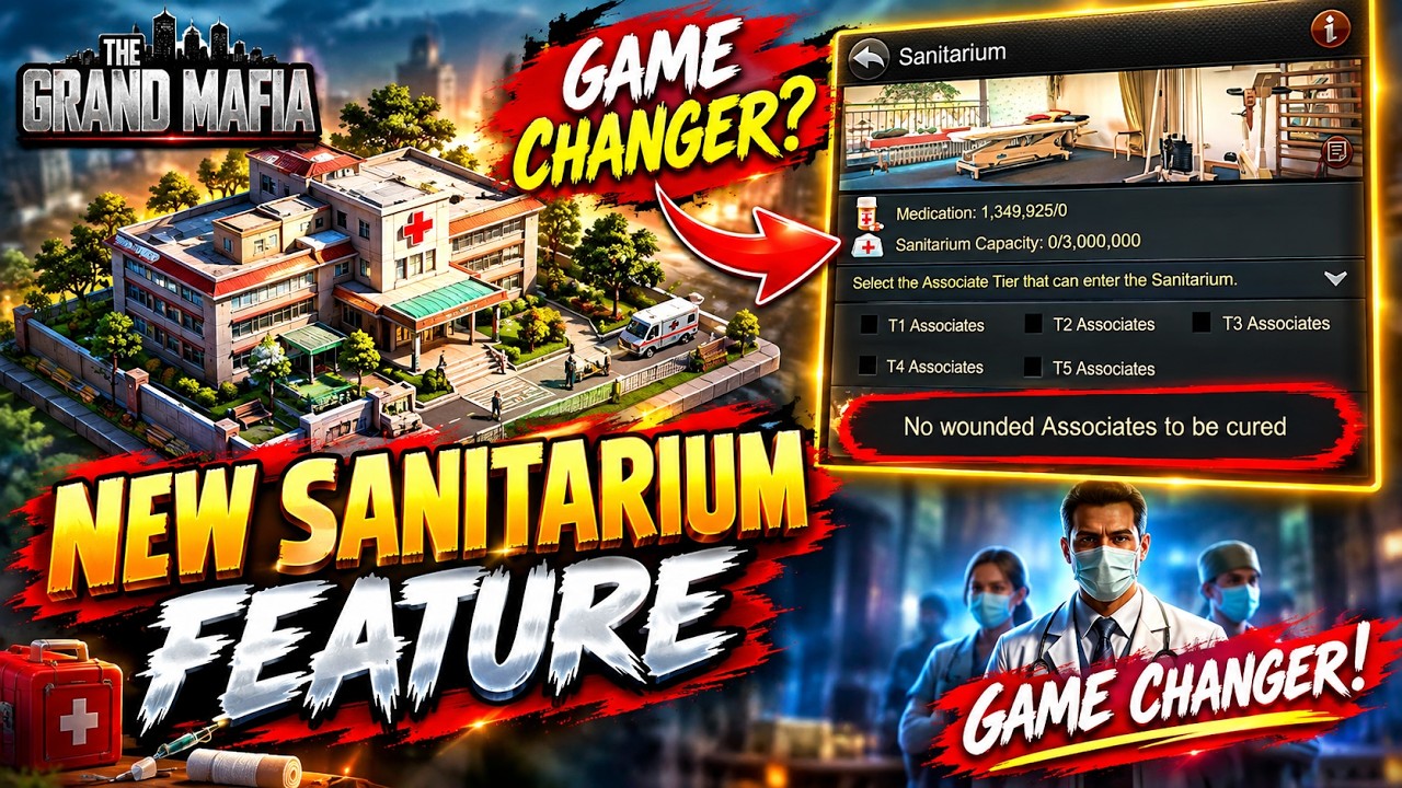 New Sanitarium Feature! Game Changer for T5s