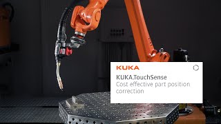 Arc Welding Next Level: Kuka.touchsense – 6D Correction