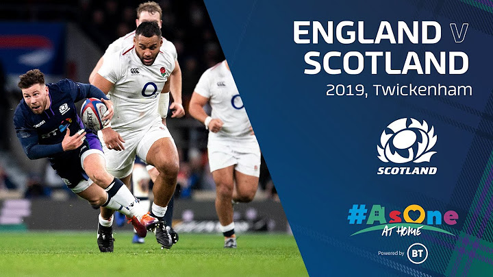 FULL MATCH REPLAY | England v Scotland | 2019