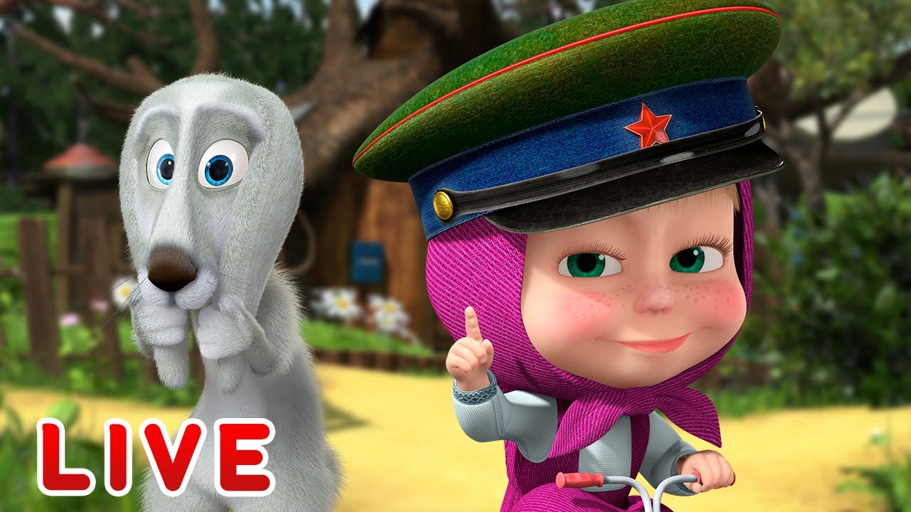 ⁣🔴 LIVE STREAM 🎬 Masha and the Bear 🐻👱‍♀️ How to train your rabbit 🐰