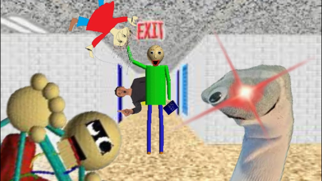 am I beating Baldi’s basics?(part 2!) #baldi - YouTube