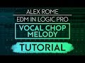 Simple EDM Beat with Vocal Chop Melody