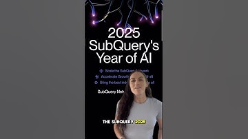 The SubQuery 2025 Roadmap is here!