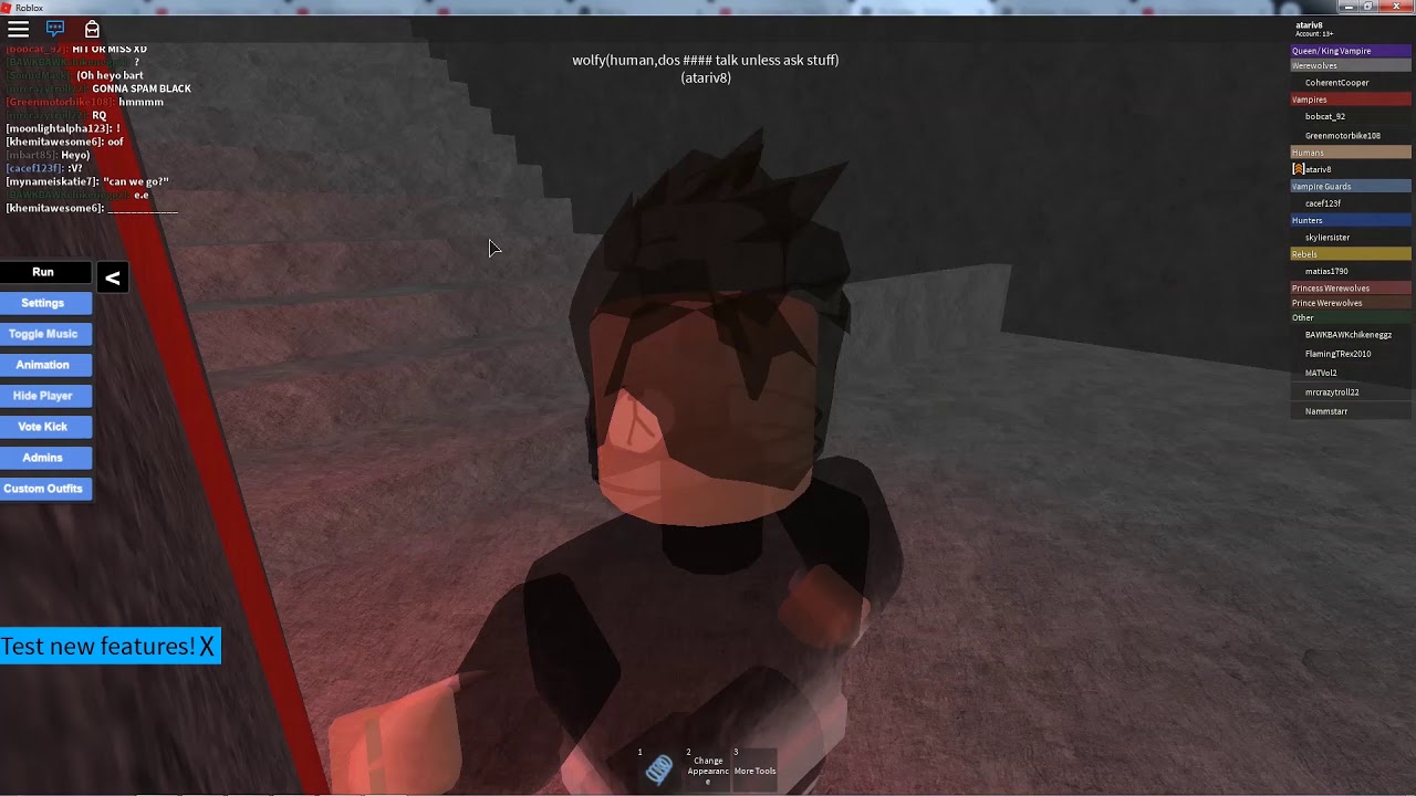 roblox role play in vampire kingdom