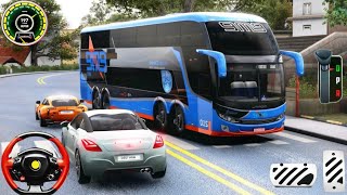 3D-симулятор вождения туристического автобуса 2025 — Новая модель автобуса, релиз в городе — Гейм... screenshot 4