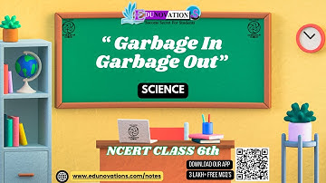 Garbage In Garbage Out | NCERT Class 6 SCIENCE | CBSE | waste management