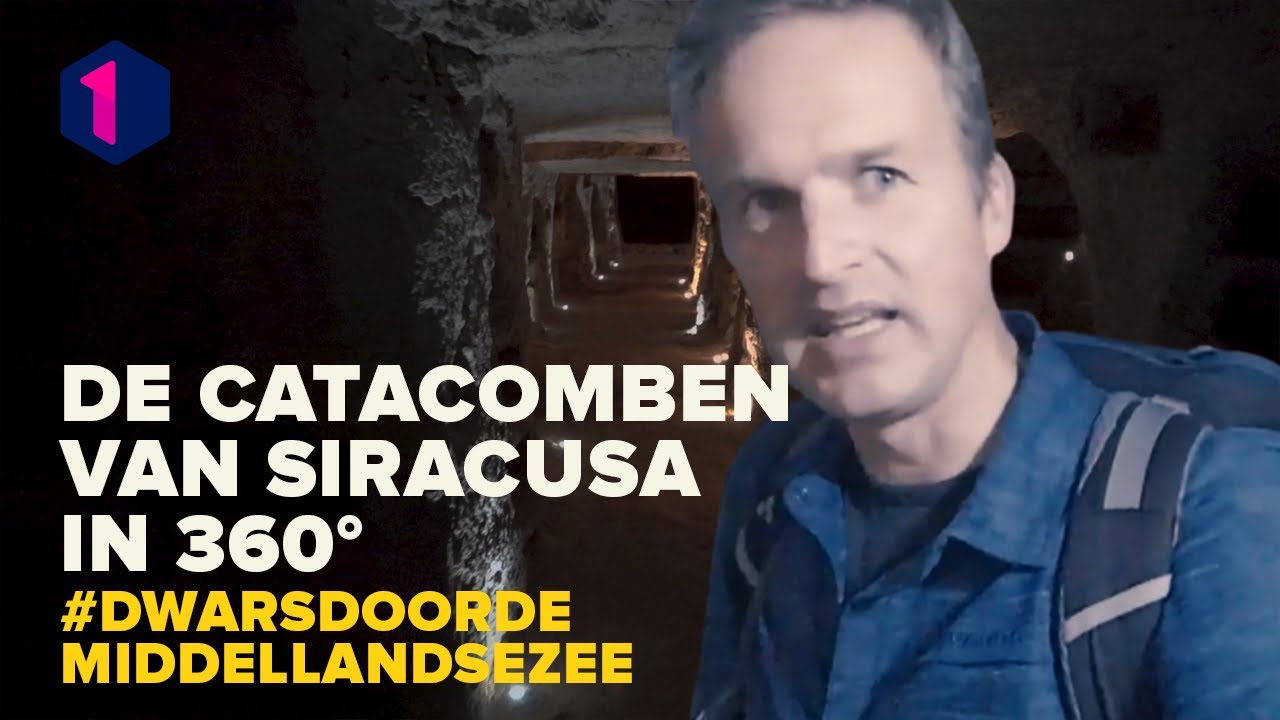 Bezoek de catacomben van Siracusa in 360° | Dwars door de Middellandse