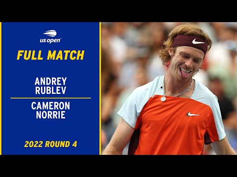 Andrey rublev vs. Cameron norrie full match | 2022 us open round 4