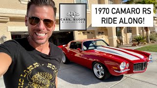 1970 Camaro RS Ride Along!  'Cars, Shops & Collections' Episode 12