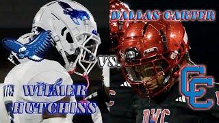 These 2 Dallas HS Teams DO NOT Like Each Other! ❌ 😳 | Dallas Carter vs. Wilmer-Hutchins Highlights 🎥