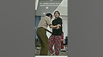 Jungkook getting jealous 🤨🤨 because V touch Jimin. Kookie be like Tae you are cheater🥺You cheat me😭😭