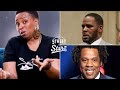 Jaguar Wright on R Kelly, Jay Z, Dame Dash competing for Aaliyah & Jay Z profit from death of Biggie