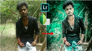 Lightroom & snapseed retouch edit || how to colourful dslr photo tutorial 2018 || Romeo Editing