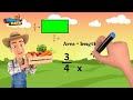 Understanding Area with Fractional Side Lengths