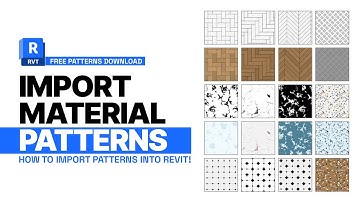 Custom fill patterns in Revit - Autodesk Revit 2024 Tutorial