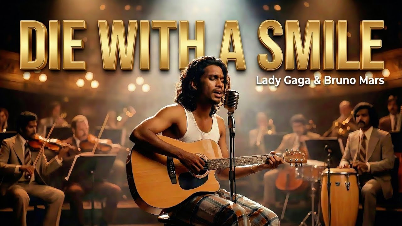 Die With A Smile - Lady Gaga \u0026 Bruno Mars (Cinematic Acoustic Cover) AI Cover by Idu Gahwa