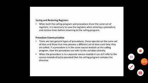 Procedures / Macros-8086 / MAMSE