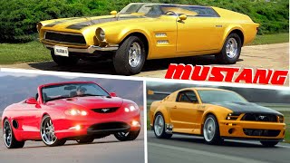 Los Ford Mustang Mas RAROS Que Casi NADIE Conoce