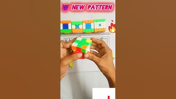 🚀 3x3 Cube New Pattern Reveal 😱 | #rubikscube #shorts #viral #trending
