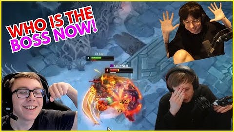 Baus Claps Both Nemesis And Caedrel In A 1v1 Before The Official Matches  | League of Legends Clip