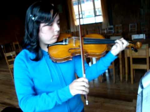 Violin, Maria Jos Aliante, Campamento Mancera 2009...