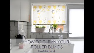 How To Clean Your Roller Blinds