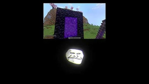 minecraft nether portal hack🤯🥳