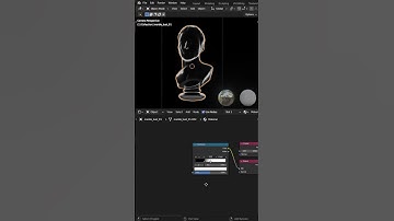 Easy Procedural Hologram Shader [blender tutorial] #shorts #blender