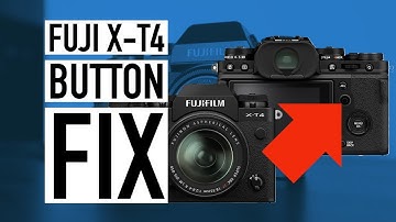 Fuji XT4 buttons not working? This could be the reason