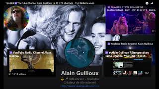 Alain Guilloux fondateur de ia3dfree chaine TV musicale YouTube