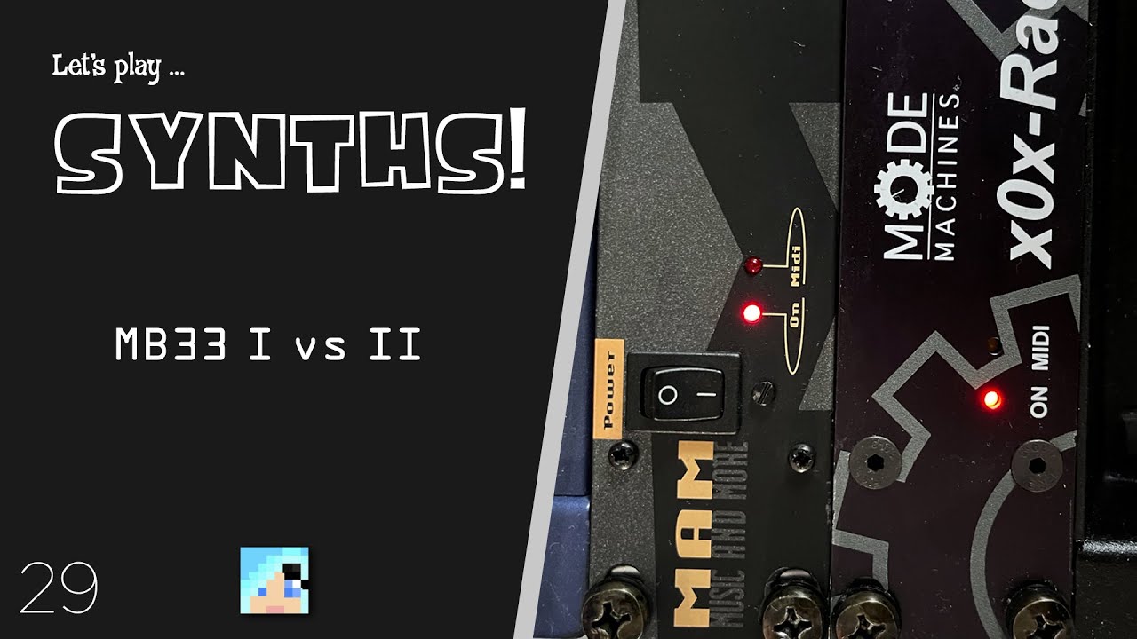 TB-303 Clone Battle - MB33 MK1 vs. MK2 #MAM #xOx #303 - YouTube