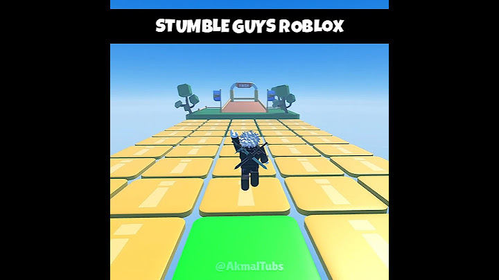 Stumble Guys Real vs Roblox Version 💀