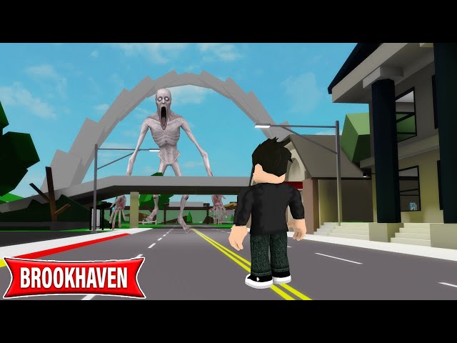 VIREI O SCP-096 NO BROOKHAVEN - ROBLOX 