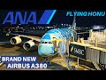 ANA BRAND NEW AIRBUS A380 (ECONOMY) | Tokyo - Honolulu
