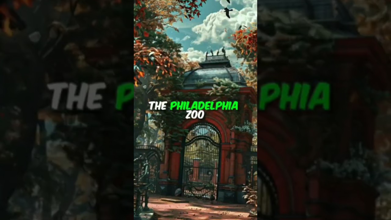 The first public zoo in the United States🦁🐅 
