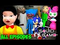 Season 3 All Episodes HUGGY WUGGY SQUID GAME SCARY TEACHER MISS T MINIONS in MINECRAFT GRANNY BALDI