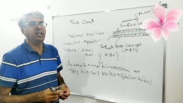 Lecture 8 The Pavement Structure Tack Coat