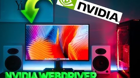 Hackintosh: Nvidia drivers on Mojave and Catalina.