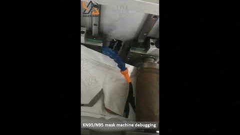 KN95 / N95 mask machine debugging