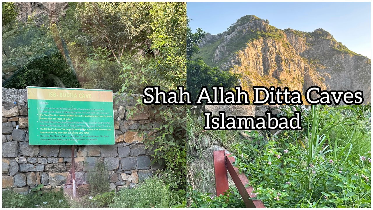 Shah Allah Ditta Caves | Hidden place in Islamabad | 11 July 2023 ...