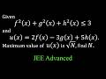 A tricky JEE Advanced level problem｜IIT-JEE｜Problem 10